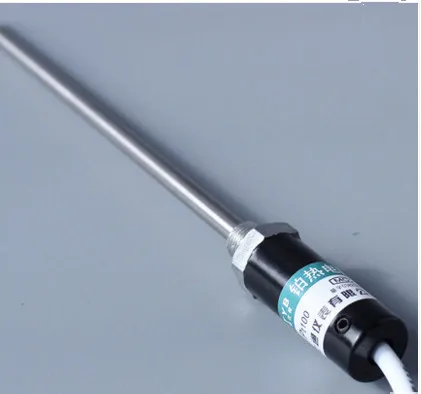 Free Ship 2pcs/lot  200mm rod 5M length CU50 Thermocouple 304 stainless steel Temperature probe temperature sensor