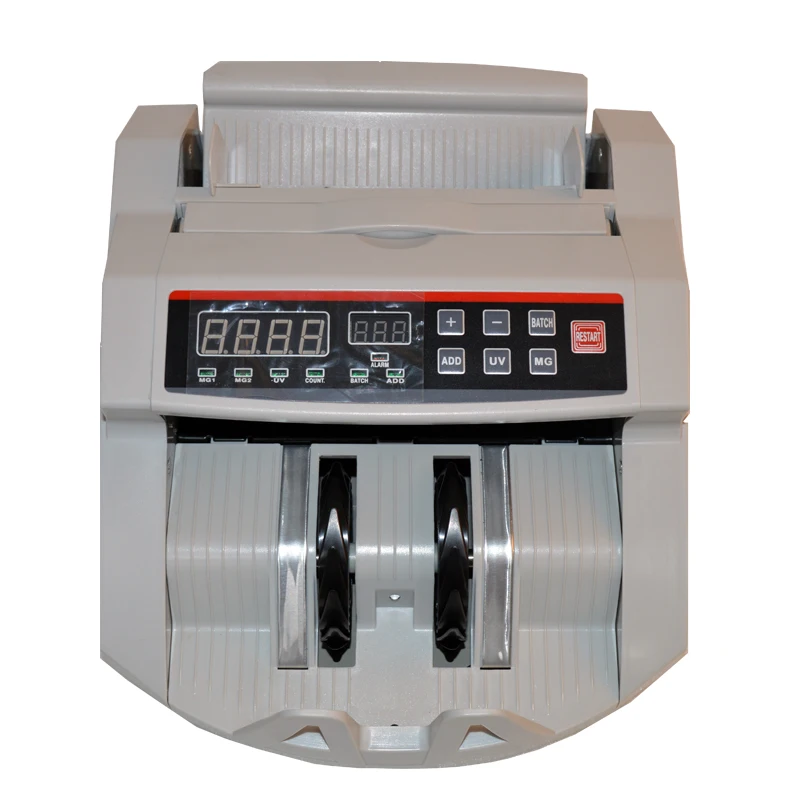 

Bill Counter 110V / 220V Money Counter Suitable for EURO US DOLLAR etc. Multi-Currency Compatible Cash Counting Machine