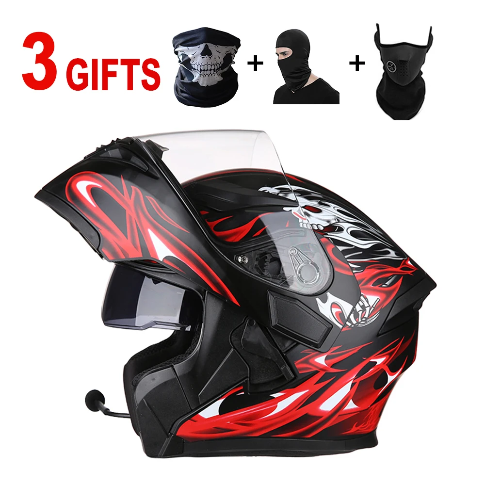 

NEW motorcycle helmet casque casco moto Bluetooth kask led light helmet for bmw motorrad honda goldwing 1800 honda grom msx