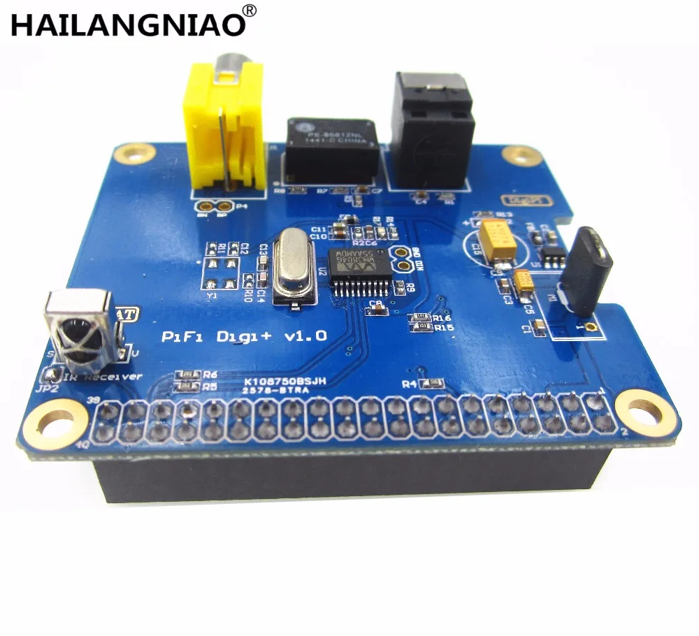 Raspberrypi 3 raspberrypi 3 2 alternative HIFI DiGi + digital sound card I2S SPDIF