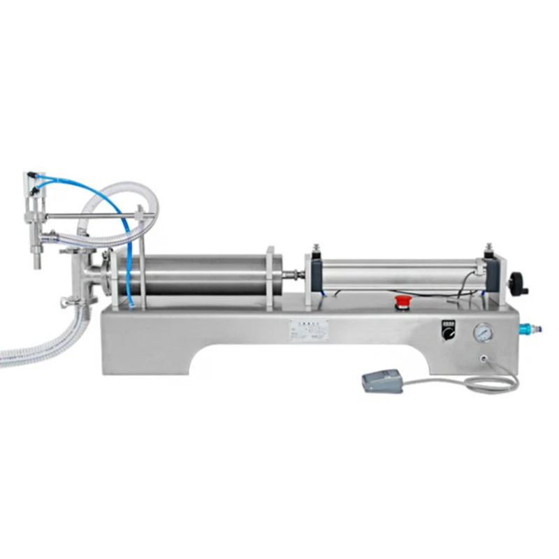 Pneumatic Liquid Filling Machine Horizontal Auto Filling Machine Detergent Glue Quantitative Oil Liquid Packaging Equipment