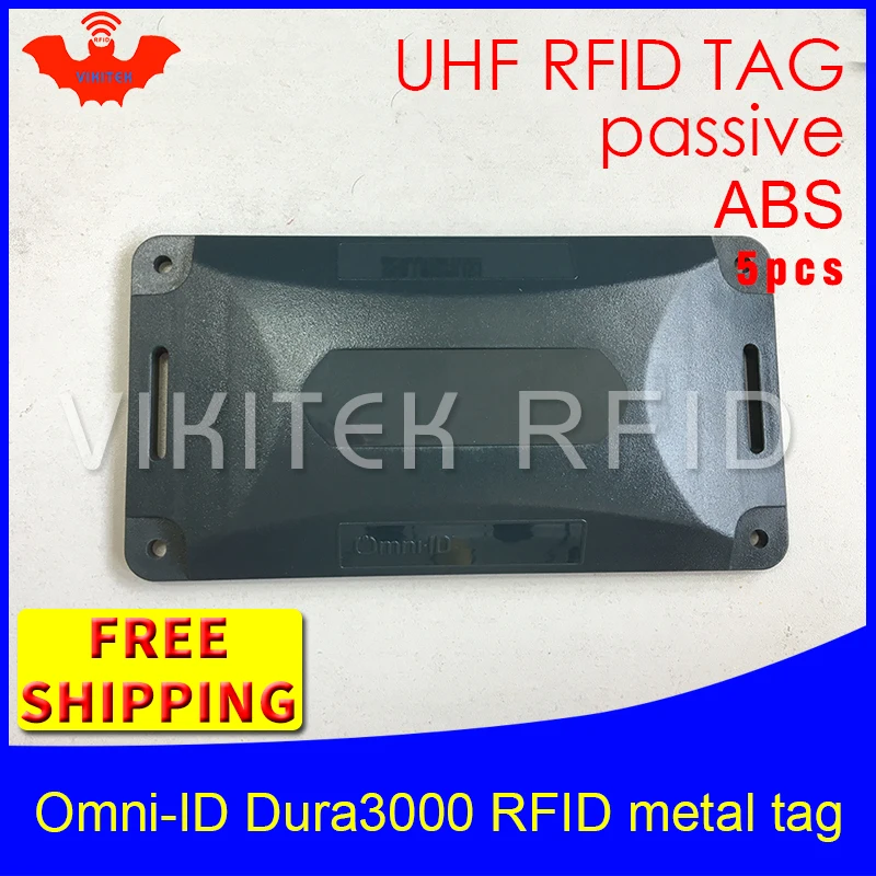 

UHF RFID metal tag omni-ID Dura3000 915mhz 868mhz Alien Higgs3 EPC 5pcs free shipping durable ABS smart card passive RFID tags