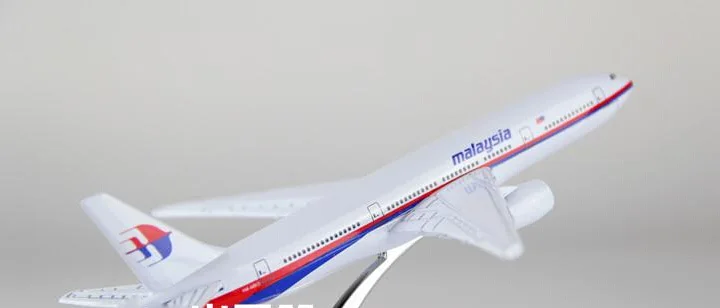 plane model Boeing 777 Malaysia Airlines aircraft MH-370 Metal simulation airplane model for kid toys Christmas gift