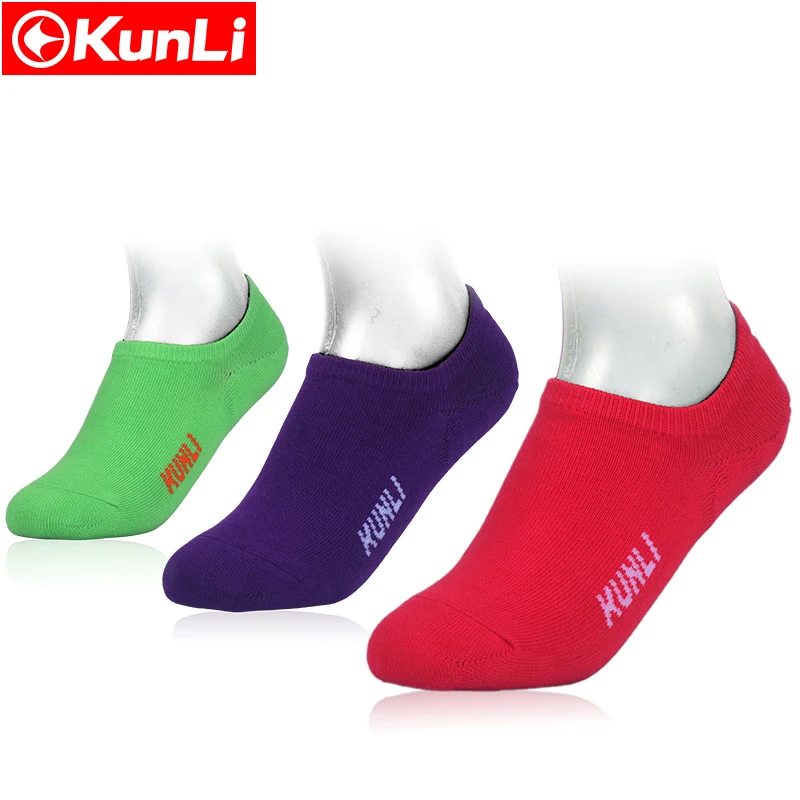 

KUNLI Brand Socks Sport Socks badminton tennis slippers Socks Quick Dry Breathable Warm Absorb Sweat Antibacterial For 4 Season