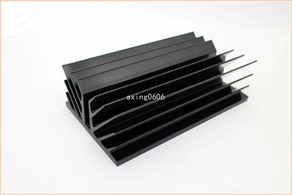 

1pcs black Pass high-power class A amplifier heatsink/ radiator 194*50*75mm