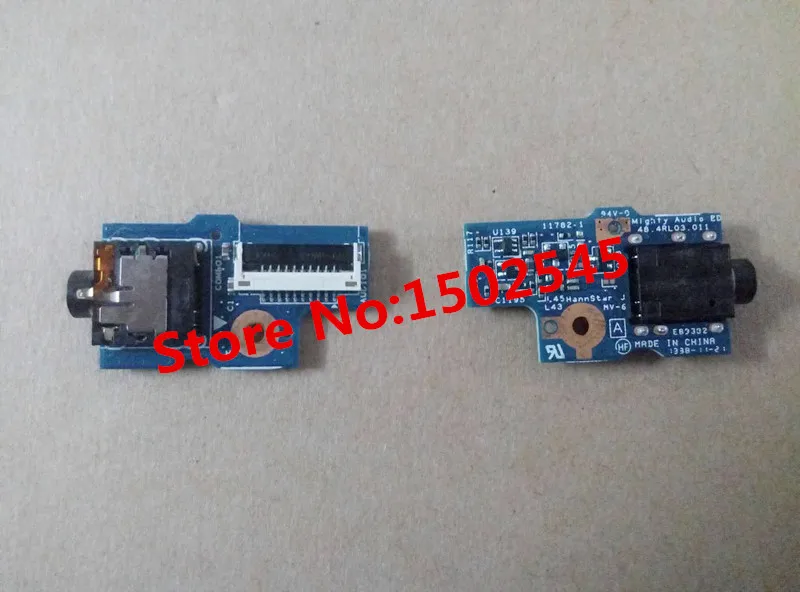 Real Laptop Audio Board for HP Elitebook 2170P 2170 Audio Board 48.4RL03.011 693351-001 Sound Card Board