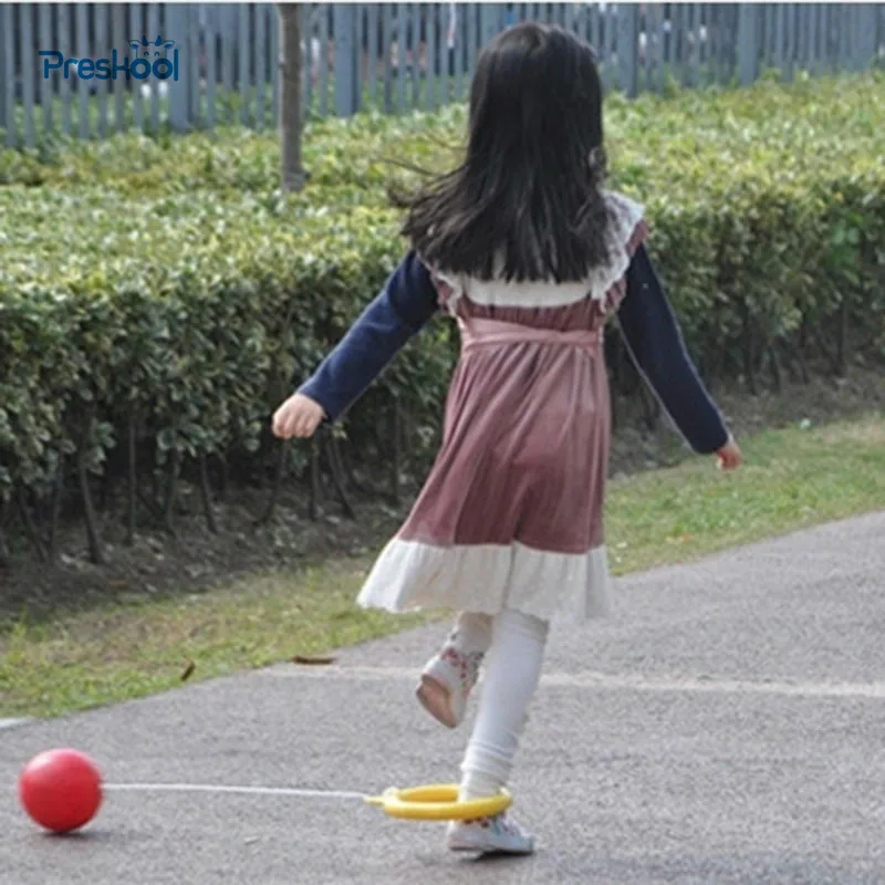 

Preskool Education Toy For Children Skipping Ball Fitness Sport Toy Jumping Ring Sponge Cover For Kindergarten Outdoor Game