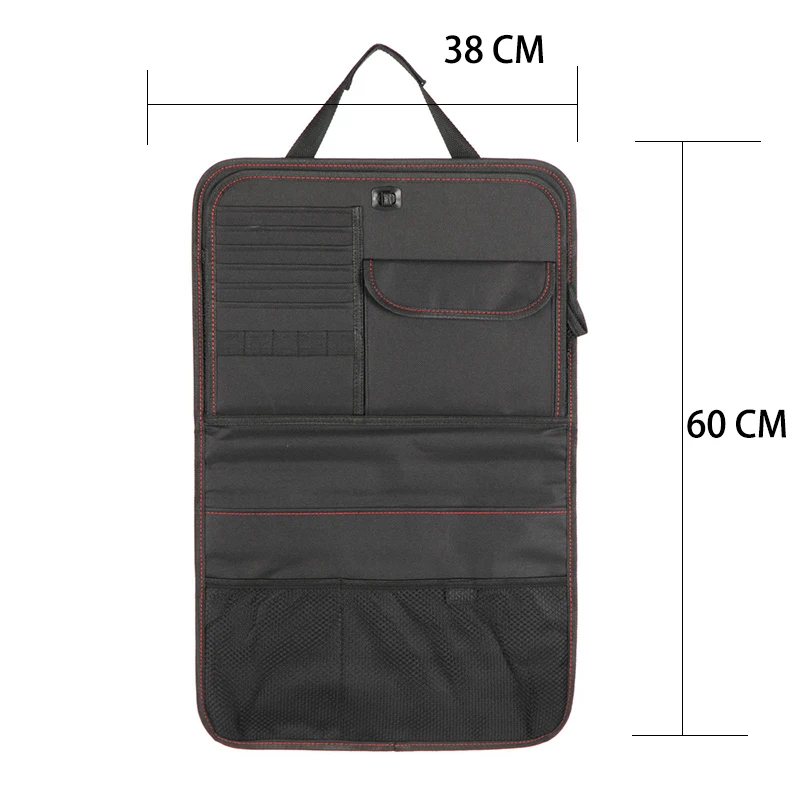 Dropshipping Car Seat Bag Baby Safety Seat Hanging Bags Car Back Seat Organizer Protector Storage Box Shopping Cart Seat