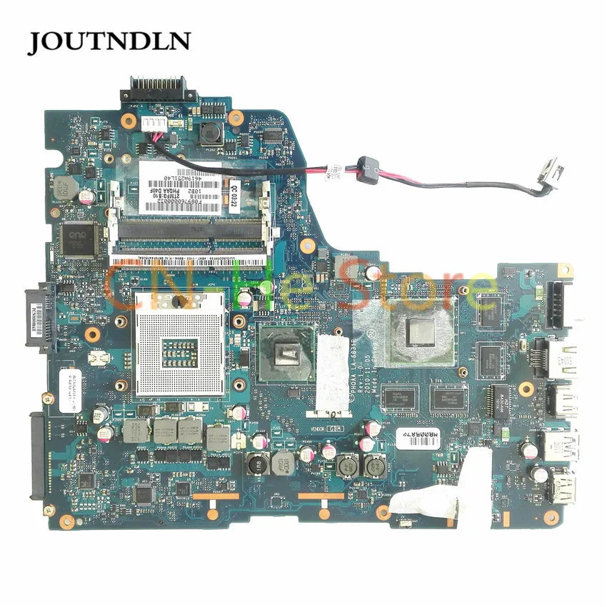 

FOR Toshiba Satellite A660 A665 PHQAA Laptop Motherboard K000125700 LA-6831P HM65 DDR3