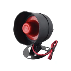 Quality Universal Six tone siren horn for car motorcycle alarms DC12V 15W 120dB