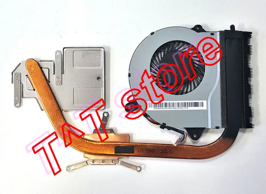 

original for Ideapad 300-15ISK CPU GPU Heatsink w cooler Fan AT0YJ0010S0 test good free shipping