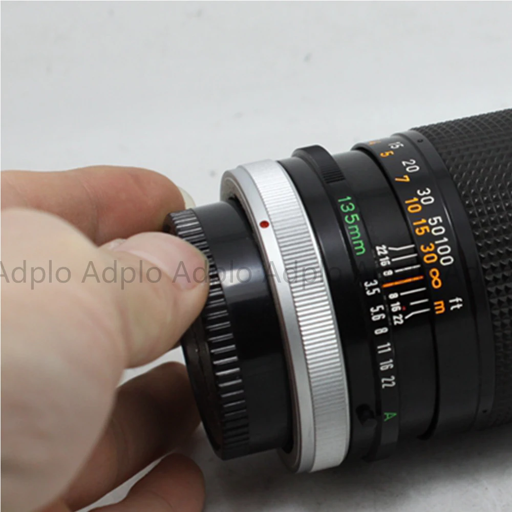 ADPLO 2 PCS สำหรับ FD เลนส์ด้านหลังสำหรับ CANON FD กล้องและเลนส์ป้องกัน AV-1 AL-1 F1 T50 T70 AE-1