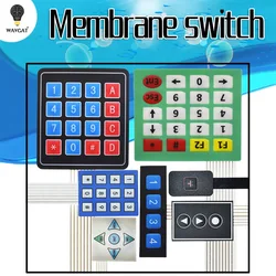 1 3 4 5 12 16 20 Key 4 x 4 Membrane Switch Keypad 3x4 4x4 4x5 Matrix Array Matrix keyboard