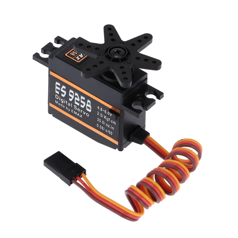 EMAX ES9258 Metal Gear Digital Servo 27g/ 2.5 kg/ 0.05 sec for rc helicopter Wholesale Dropship image 4