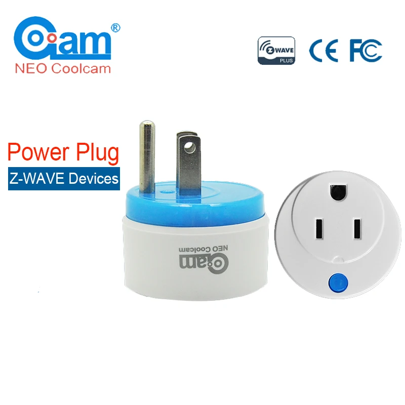 NEO COOLCAM NAS-WR02ZU Z-wave US Smart Power Plug Socket Z wave Repeater Extender Outlet Plug Home Automation Alarm System