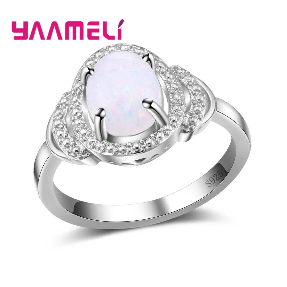 New Arrival Trendy 925 Sterling Silver Jewelry For Women Pretty Good Birthday Gift Women Beloved Rings Hot Selling