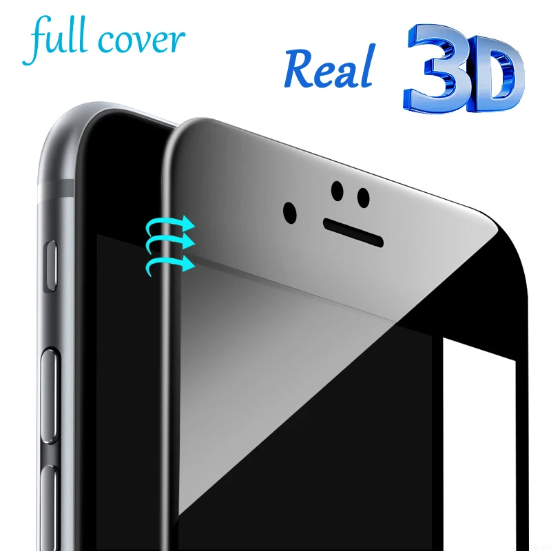 1-3Pcs 3D Screen Protector 5D Full Cover 9H Tempered Glass for iPhone X XR XS 11 12 13 mini 14 15 Pro Max 6 6s 7 8 Plus SE 2020