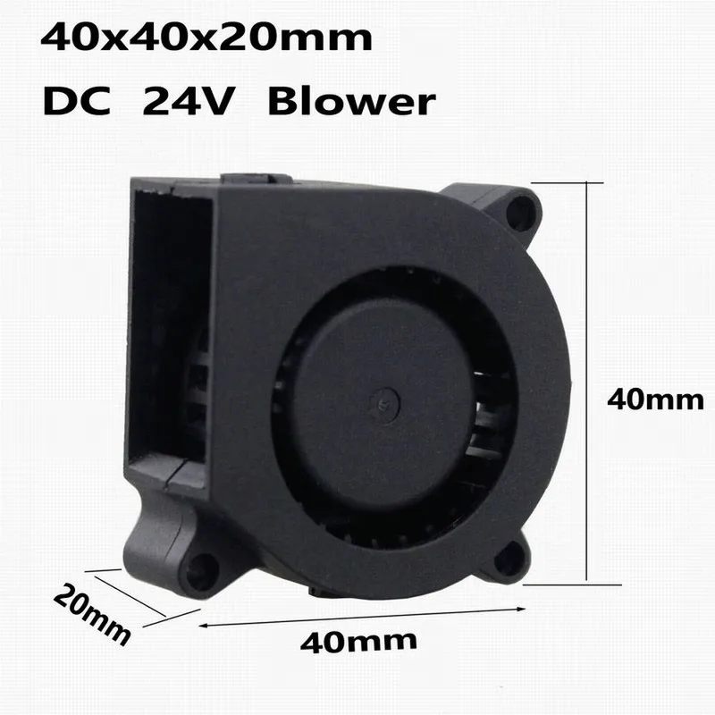 10pcs Gdstime 4cm 40mm x 20mm 4020 24V Computer Case Cooling Fan 40*20mm