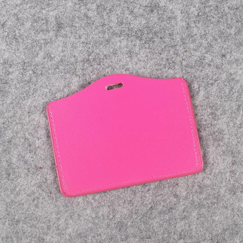 Portatarjetas de PU para mujeres y hombres, soporte de insignia y accesorios, protector de entrada de escuela de enfermera de Hospital, tarjeta y