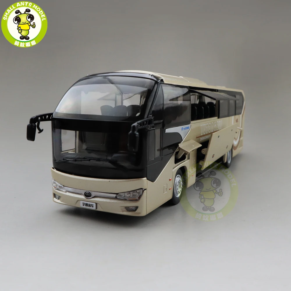 1/42 YuTong Bus ZK6128HQB Bus Diecast Bus Car Model Boy Gilr Gifts Toys