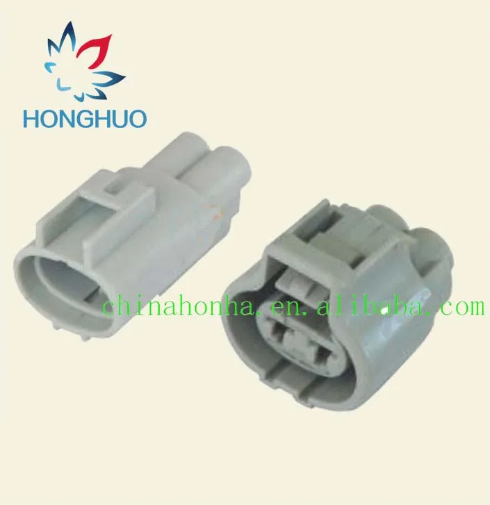 

freeshipping 4.8 Series 2 pin gray Male and female Waterproof Auto Connector Plugs 6-176146-6 6-176143-6