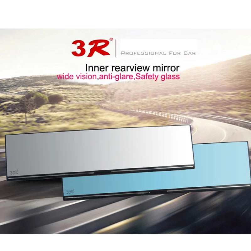 High Quality Car Rearview Mirror Auto Reverse Back Parking Reference Rear Dimming Mirrors Wide Angle Interior Mirror 1 Piece