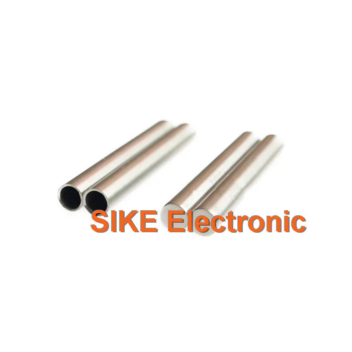 

NTC temperature sensor PT100 thermocouple DS18B20 stainless steel tube blind tube 6 * 50mm nickel-plated copper shell