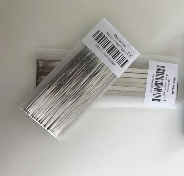 Diy תאים סולריים פנל סולארי חוט ריתוך חוט tabbing רצועת 10 m + 2 m חוט אוטובוס; חוט הלחמה תוכן נחושת יותר 99.97%