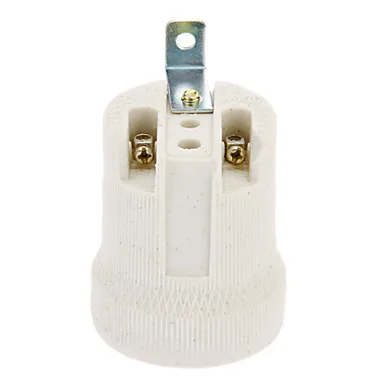 IWHD Ceramic E27 Socket Lamp Holder Base Bulb