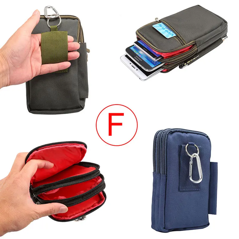 Super Large Size Phone Bag Universal Outdoor Wallet Bags Case For All Phone Model Belt Pouch Holster Bag Outdoor Pocket