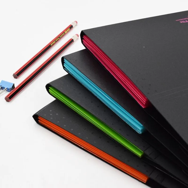 Multi-layer Map A4 Student Orgel Bestand Plastic Papier Data Tas Filing Producten 5 Index Document Zak