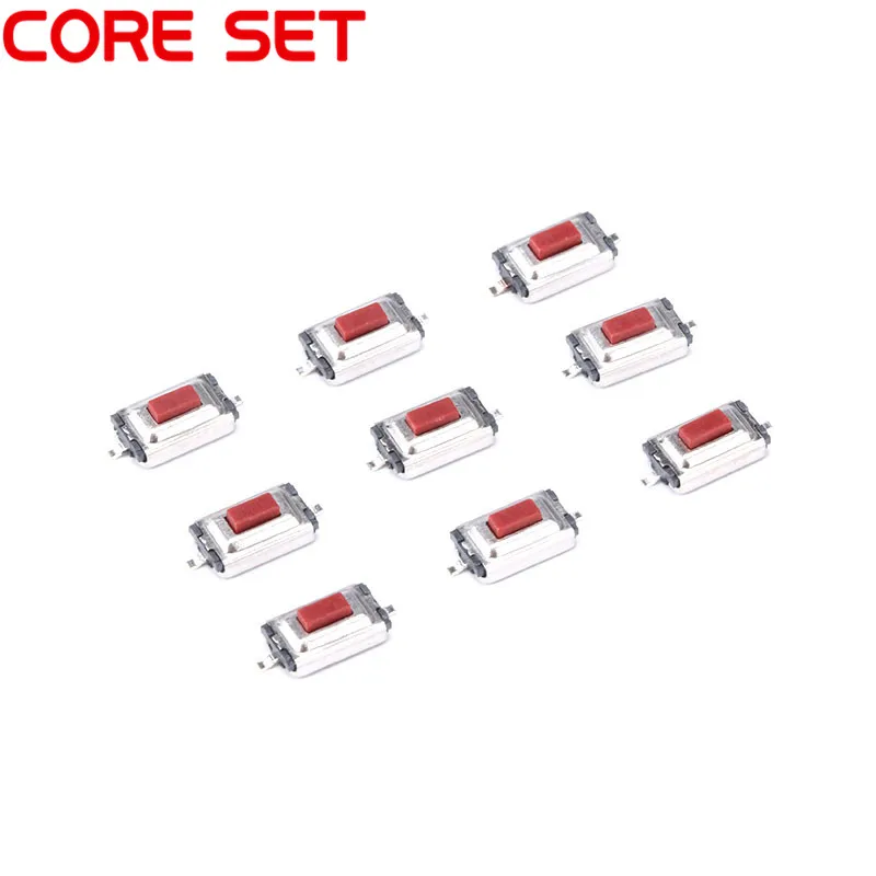 100pcs-20Pcs Tact Touch Micro Switch 3X6X2.5 Tactile Push Button Switch 3*6*2.5mm SMD 2 Pin Car Remote Control Key Button Switch