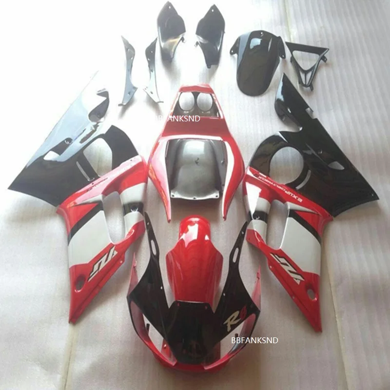 

Molding bodyworks fairings for Yamaha YZF- R6 98 99 00 01 02 red black fairing kit YZFR-6 1998-2002 Compression