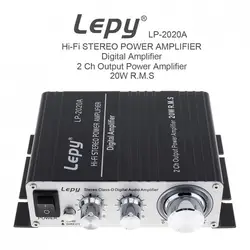 LEPY LP-2020A 20W x 2 2CH amplificatore Audio Stereo digitale di classe D amplificatore di potenza Stereo Hi-Fi con protezione da sovracorrente