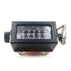 D67-F 5 digit counters Black Casing Mechanical Pull Stroke Counter manual counter