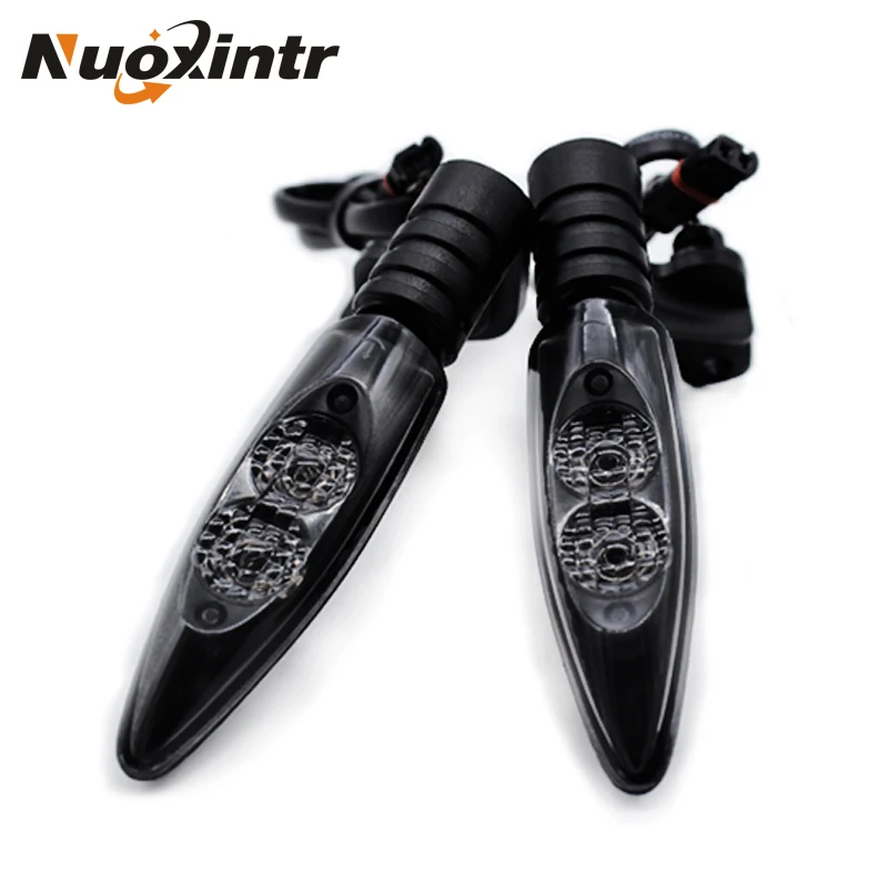 

Nuoxintr Motorcycle Front Rear LED Turn Signal Light Blinker For BMW HP4 S1000R S1000RR S1000XR R1200GS R1200R R1200RS