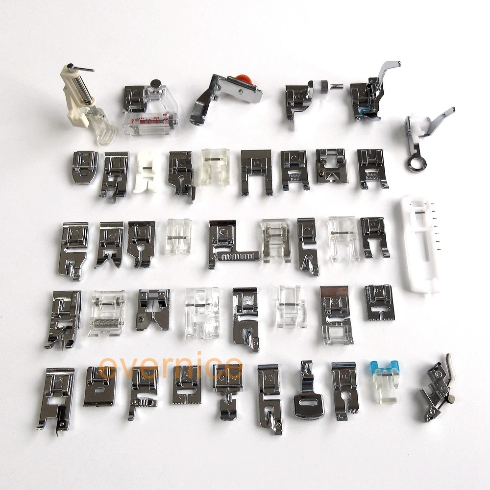 

Ножки и пластиковая коробка для Babylock B15 Bl1000 Bl2000 Bl3000 Bl5000, 42 шт.