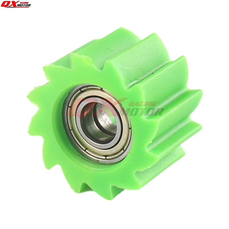 8mm 10mm Motorcycle Chain Roller Tensioner Pulley Wheel Guide for Honda Yamaha Kawasaki Kayo Bse KXF CR CRF RMZ WR YZ Dirt Bike