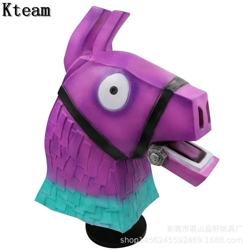 

2019 Realistic Unicorn Head Masks Full Face Lovely Color Horse Mask Halloween Masquerade Party Adult Cosplay Fancy CostumeProps