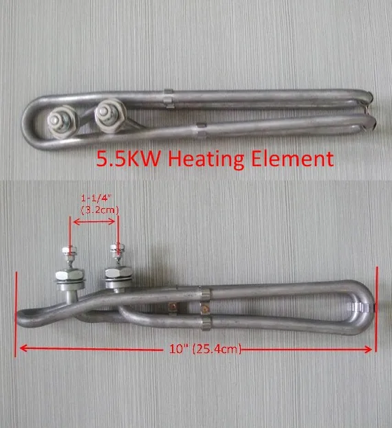 Balboa 5.5KW heating element Hot Tub Spa Heater Element Flo Thru 5.5 KW 240V 1.3KW 120V 10