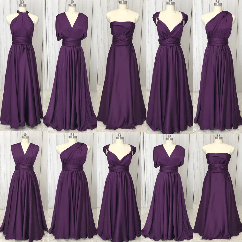 

SuperKimJo Robe Demoiselle D Honneur Femme Infinite Bridesmaid Dresses Purple Wedding Party Dress Bruidsmeisje Jurken