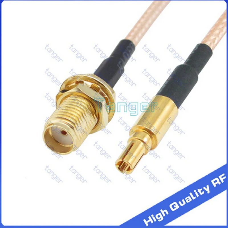 

10pcs New SMA Female Jack Connector Switch CRC9 Male Plug straight Convertor RF pigtail coaxial RG316 Cable 15CM 6" Adapter