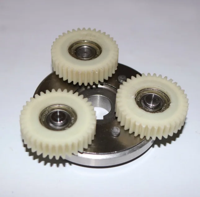 Gear outer diameter:38mm thickness:10mm 36 tooth motor gear assembly -Clutch+3pcs gear