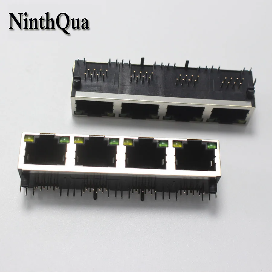 1 шт., RJ45, 1*4 со стандартным интерфейсом