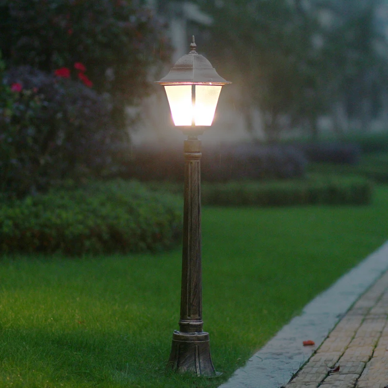 waterproof landscape lighting Lawn lamp,E27 garden flower bed road outdoor Les Loges Du Park Hotel garden lamp WCS-OLL0030