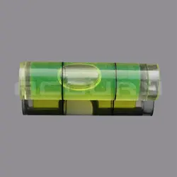 20pcs 9.5*34mm Cylindrical Bubble level spirit level vial Acrylic levels for Frame or Hanging wall TV