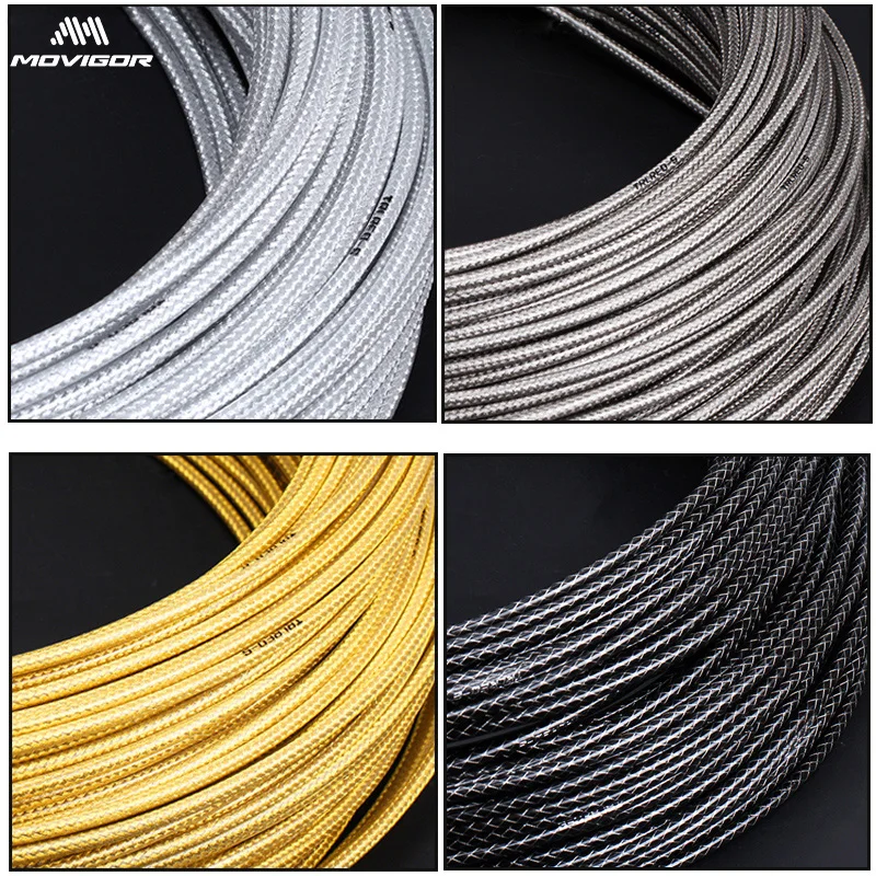 3M Weaving Bike Brake Cable Housing Universal Bicycle Shift Derailleur Line Tube 5mm MTB Road Bike Cable Line Pipe Sets