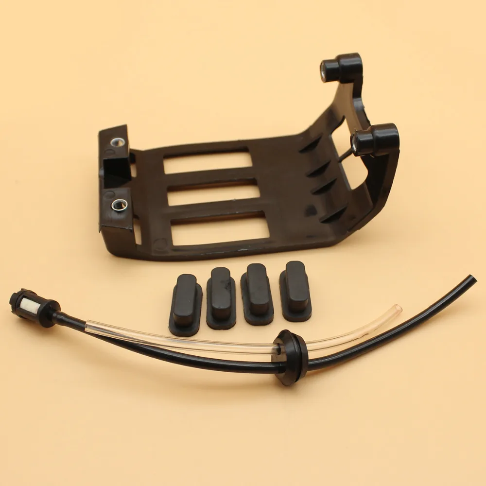 Fuel Tank Guard Shield Support Rubber Mount Fuel Hose Grommet Kit Fit Honda GX35 UMK435 HHT35S Engine Motor Trimmer Brushcutter