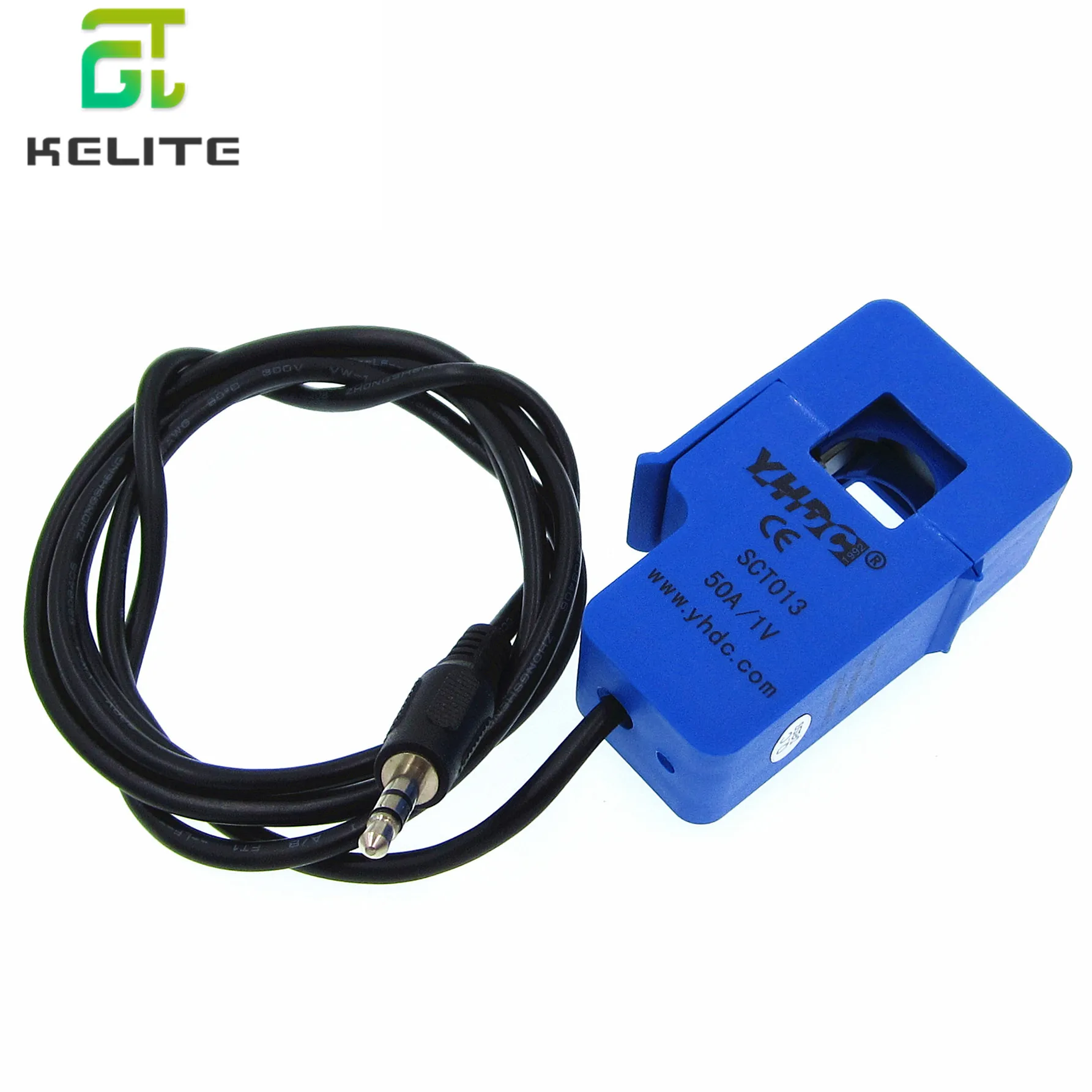 Non-invasive Split Core Current Transformer AC current sensor 50A 100A SCT-013-000