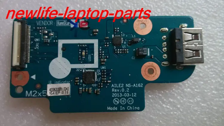 original for   E540 SD Card Reader USB Port BOARD AILE2 NS-A162 test good free shipping